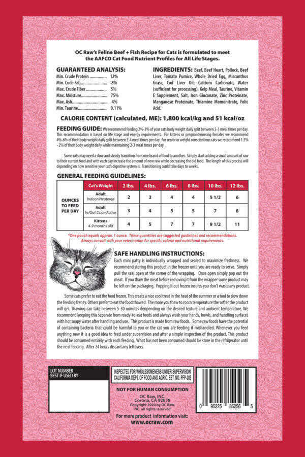 Feline Beef+Fish (Back)